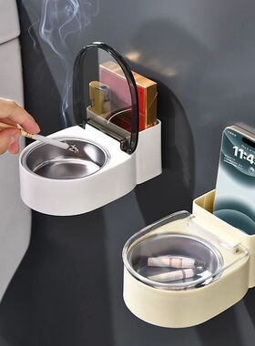 1pc Ashtray Free Wall Fun Quirky Ashtray Wall-mounted Ashtra