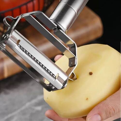 Stainless Double Sided Blade Multi-functional Peeler Vegetab