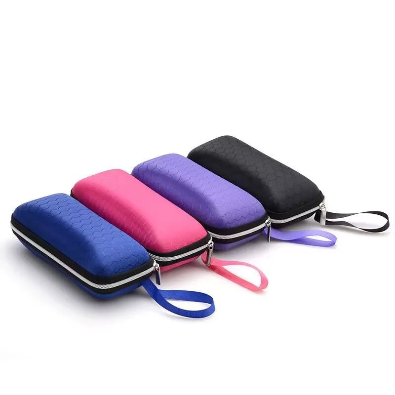 Portable Glasses Case For Women Men Sunglasses Box With Lany