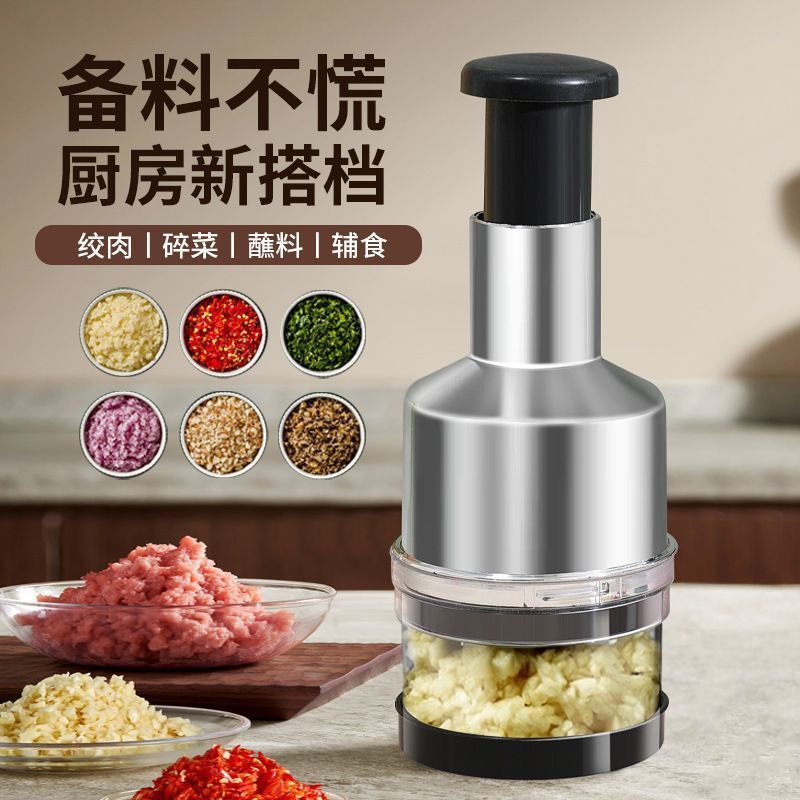 Paipai Knife Kitchen Stainless Steel Garlic Mashing and