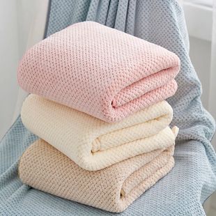 and for velvet towel coral water Enlarged absorpti thickened