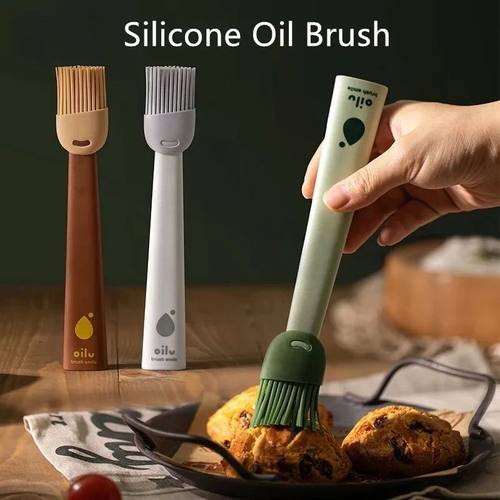 Silicone BBQ Oil Brush Basting Brush DIY Cake Bread Butter B