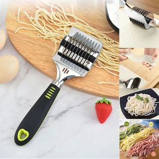 Manual Stainless Steel Noodle Cutter Noodles Maker Knife Pre