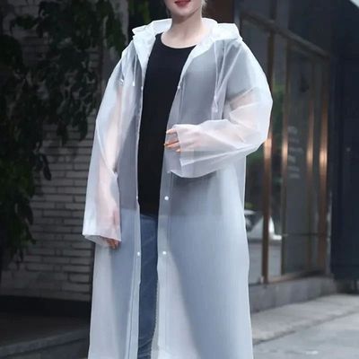 Adult Rainwear Reusable Reinforced Outdoor Hiking Waterproof