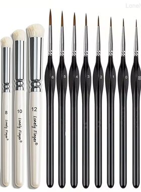 Dry Brush Miniature Painting, Dry Brush Set Miniature Paint