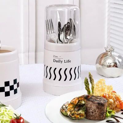 1PC Dustproof Chopstick Container with Lid, Kitchen Spoon St