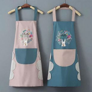 Cartoon Apron Oil-proof Waterproof Apron Waist Wipe Hand Sle