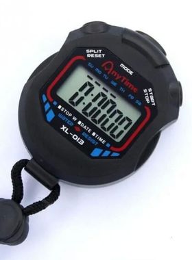 Waterproof Chronometer Handheld Pocket Stopwatch Professiona
