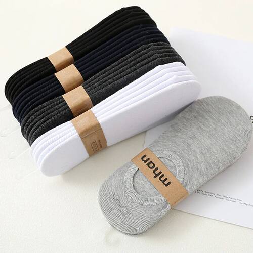 5 Pairs Women's Socks Soft Cotton Breathable Ankle Short Soc