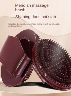 2PC Meridian Slimming Brush Manual Massager Body Massage Bac