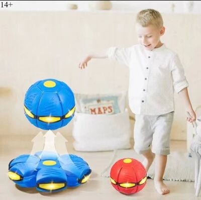 Elastic Stomping Ball Flying Saucer Ball Deformed Bouncing B