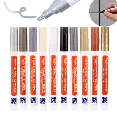 Waterproof White Grout Tile Pen Wall Grout Restorer Marker P