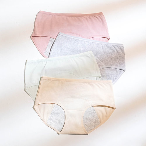 Physiological underwear women's pure cotton antibacterial cr