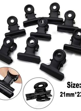 20Pcs 40Pcs Set Mini 21x23mm Metal Grip Bulldog Spring Clips