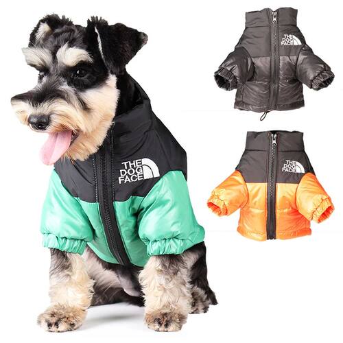 Large Winter Pet Dog Clothes French Bulldog Puppy Warm Windp