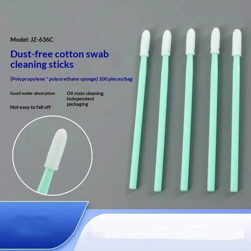 100Pcs/Pack Small Pointed Tips Cotton Micro Swab Anti-static