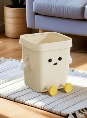 Creative Trash Can Lightweight Interesting Cute Garbage Bin