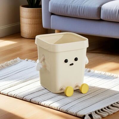 Creative Trash Can Lightweight Interesting Cute Garbage Bin