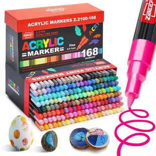 Acrylic Paint Markers, Fine Tip Acrylic Paint Pen, Waterproo