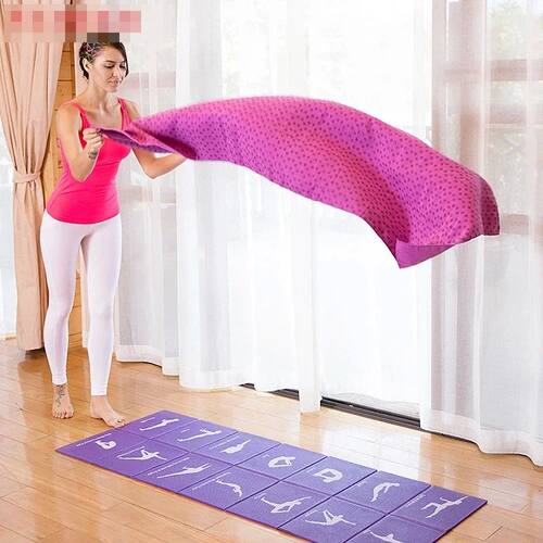 Non Slip Hot Yoga Towel Pilates Mat Yoga Blanket Sweat Absor