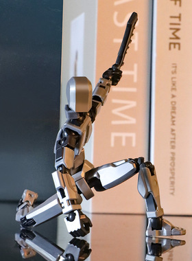 Multi-jointed movable dolls Stress-relieving toys