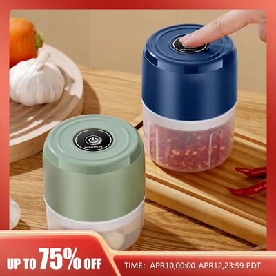 Electric Food Chopper Garlic Crusher Meat Grinder Mini Garli