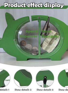 Piggy Bank for Kids Cute Craft Unique Creative Ideal Present