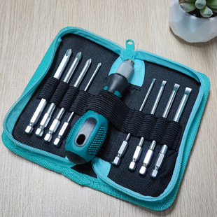 Screwdriver set 8 sets of manual replaceable heads