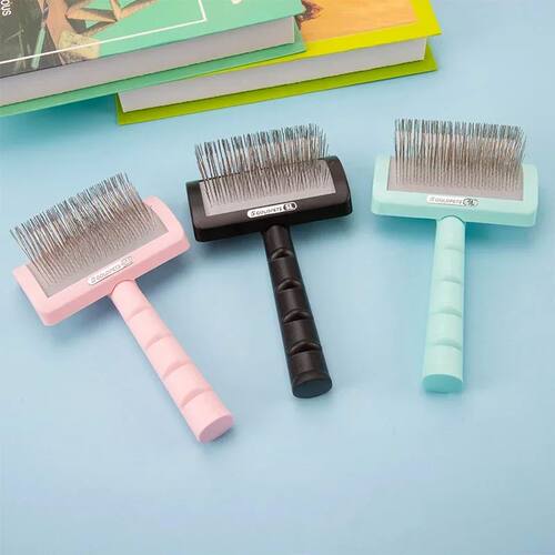 Dog Grooming Comb Shedding Hair Remove Needle Brush Slicker