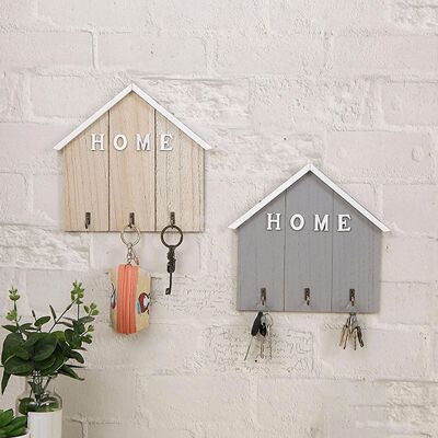 Key Holder Wall Hook Storage Hanger Rack Hanging Decor Organ