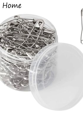 100PCS Curved Safety Pins 38MM Quilting Basting Pins Bent Sa