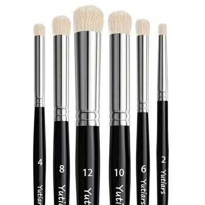 3/4pcs/6pcs Dry Brush Miniature Painting Drybrush, Professio