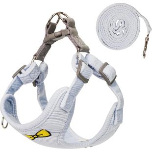Pet Lea Dog and Vest Soft Leash with Harness Pull