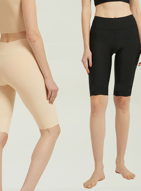 Seamless High Waist Safety Short Pants Women Plus Size Under