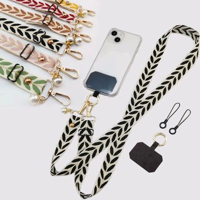 Adjustable Long Mobile Phone Lanyard Crossbody Card Neck Cor