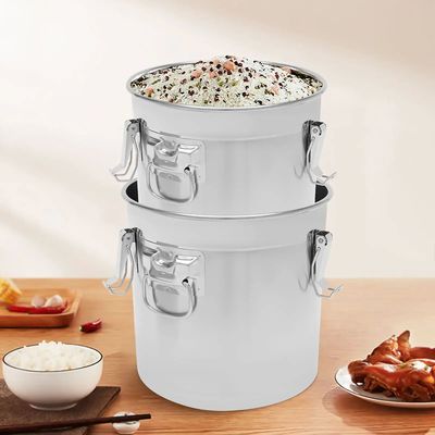 21L/33L Airtight Rice Bucket Canister Food Storage Container