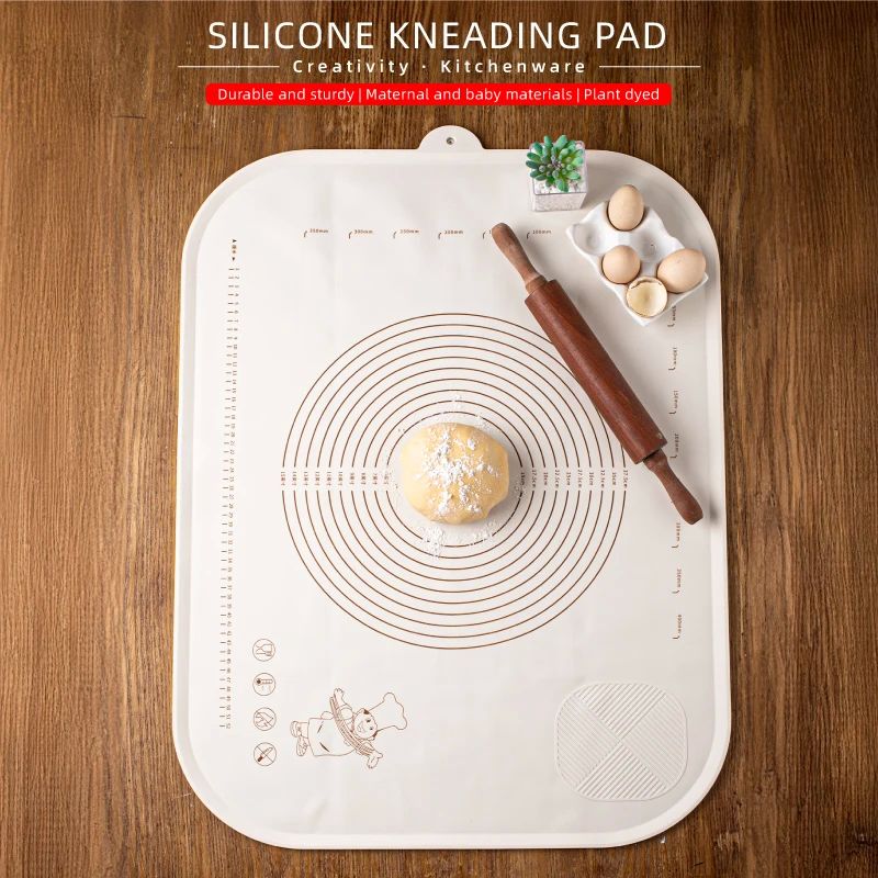 Silicone kneading pad large and panel food-grade baking roll