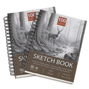 1/2/3pcs Sketchbook Paper Pad: Art Sketchbook Drawing Papers
