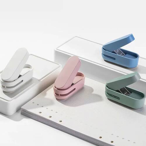 Small Size 1 Hole Paper Punch 6mm Ticket DIY Puncher Machine