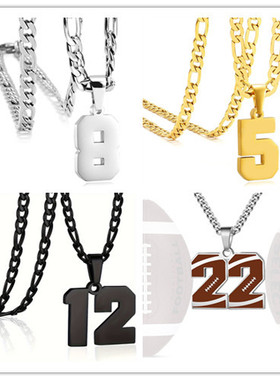 Stainless steel titanium steel pendant necklace