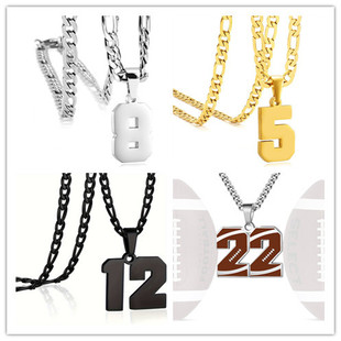Stainless steel titanium steel pendant necklace