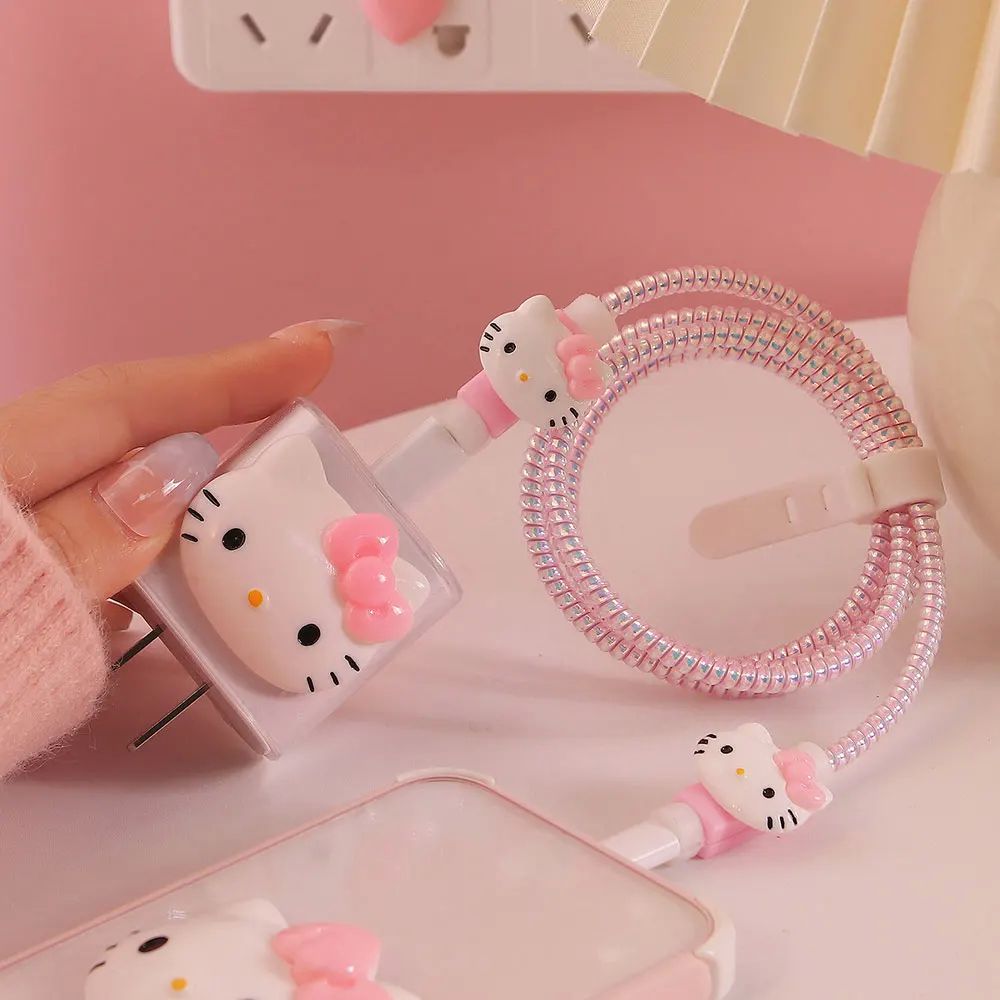 20W Protector For Iphone Charger Sanrio Hello Kitty Data Cab