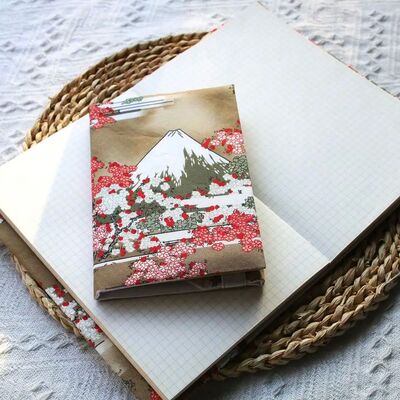 Fromthenon 1PC A5 A6 Weeks Sakura and Mount Cloth Book Cover