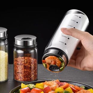 LFGB Certificated High-borosilicate Glass Spice Shaker Fall