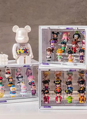 Blind Box Storage Display Rack Transparent Dustproof Organiz