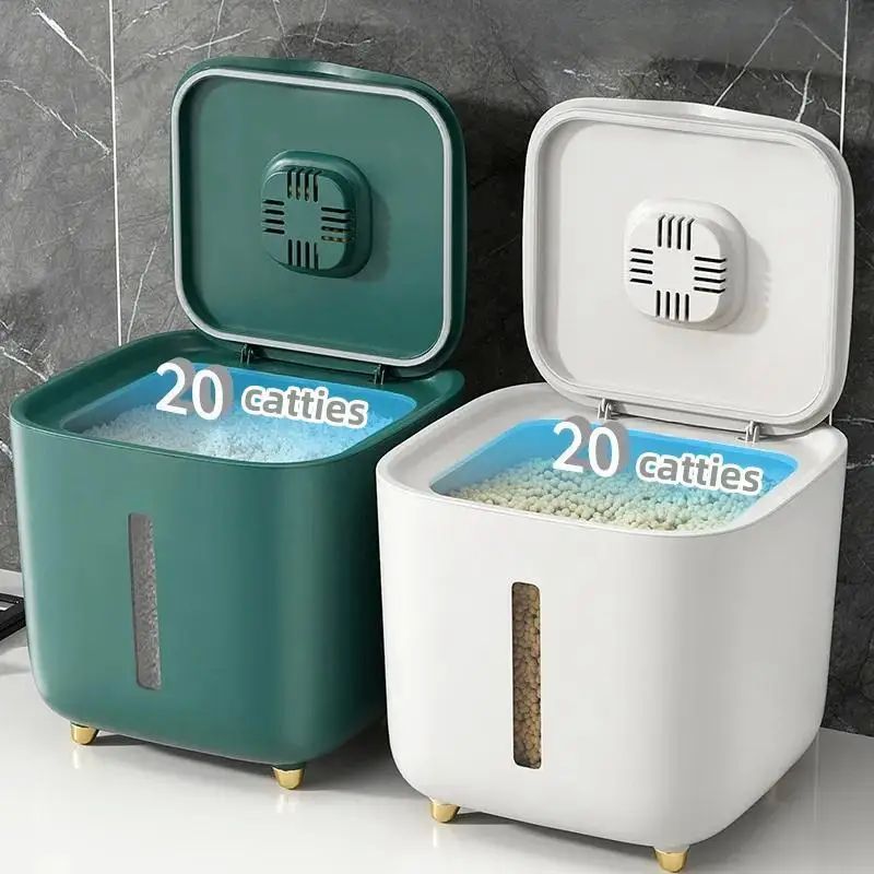 Moisture Proof Insect Proof Rice Box 5/10KG Grain Sealed Jar