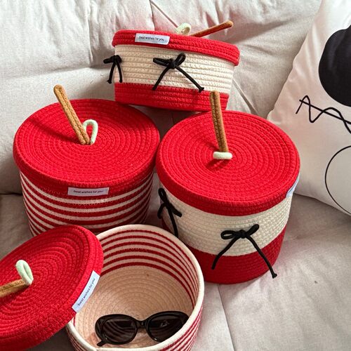 Cute desktop storage box