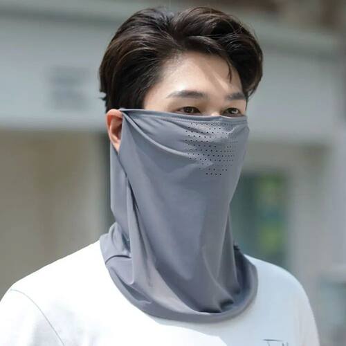 Fashion Sunscreen Mask For Men Women Summer Face Neck UV Pro