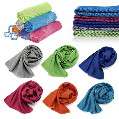 Cooling Ice Towels Microfiber Yoga Cool Thin Towel Outdoor