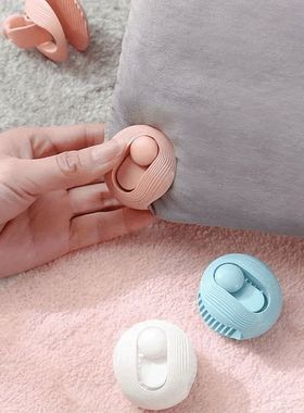 4Pcs ABS Non Slip Gripper Round Shape Quilt Clips Fixer Need